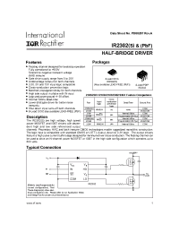 Datasheet IR21064 manufacturer IRF